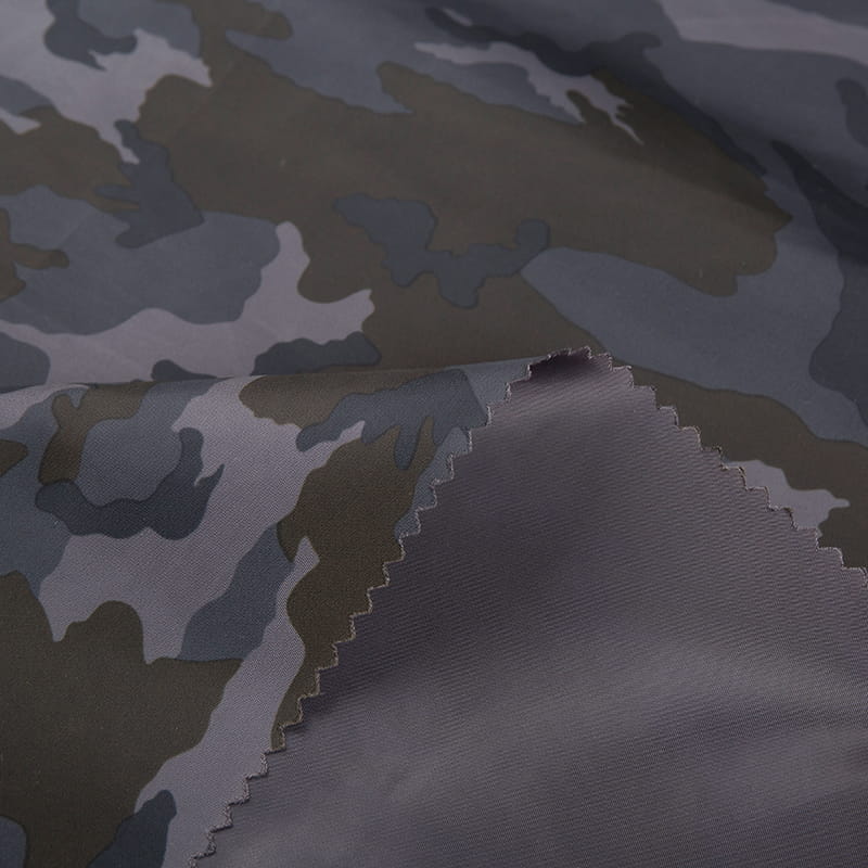 Tessuto TAFFETA 190T con stampa digitale di camouflage con supporto in PVC